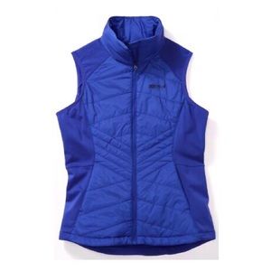Marmot Variant Hybrid Vest in Royal Night